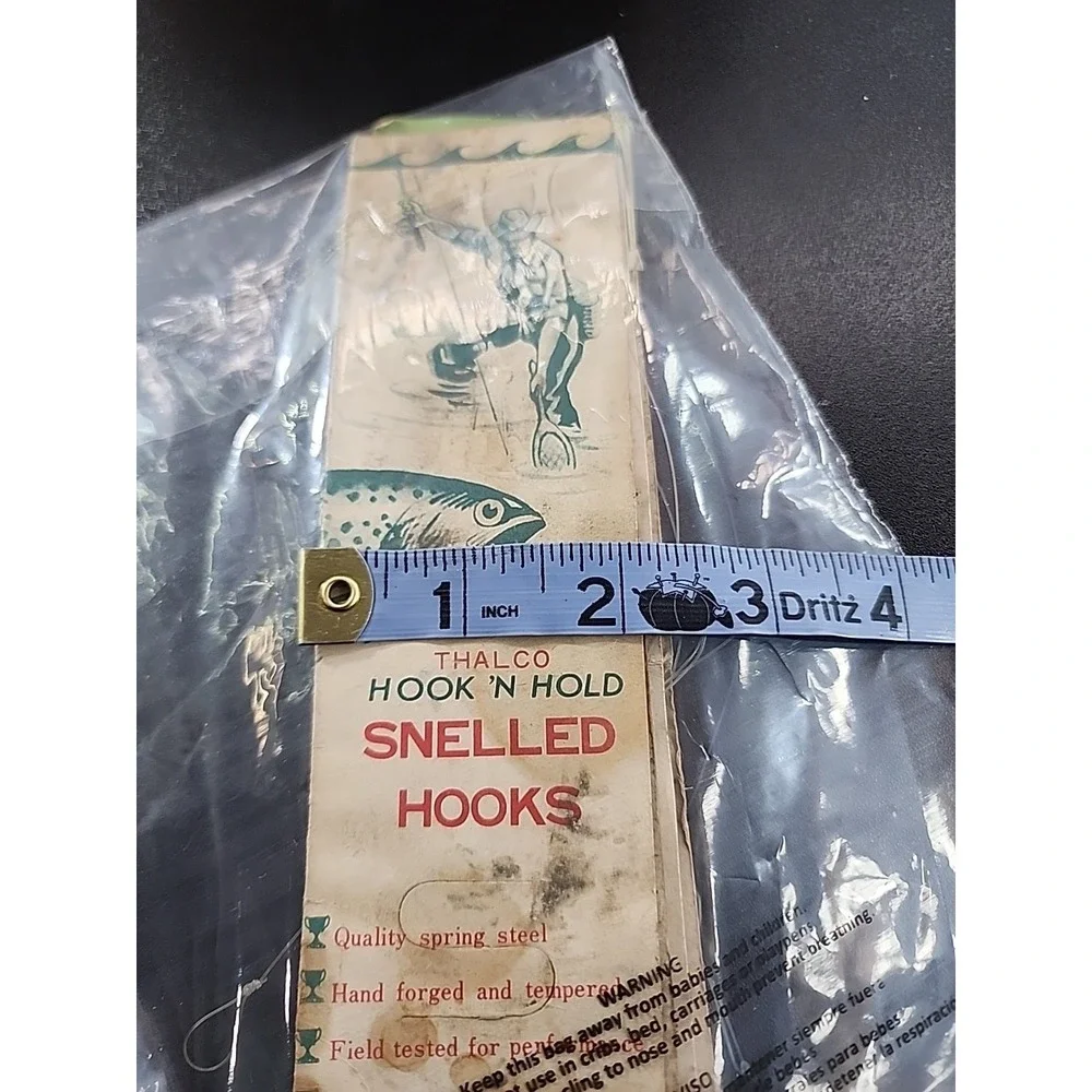 Old Fishing Hooks Advertising Hook Booklets‎ Thalco. Nylon